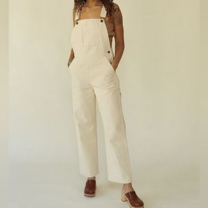 Lykke Wullf Sierra Overalls Natural Canvas